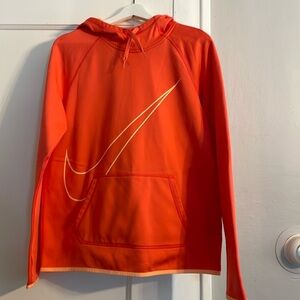 Nike dry fit sweatshirt M Orange